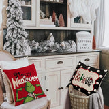 NEW HIMATAID Christmas Pillow Covers 20x20 Set of 4 for Grinch Christmas Pillows Christmas Decorations Xmas Farmhouse Decor Throw Pillow Covers for Porch Decor, Couch, Bed