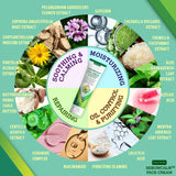 NEW Sealed KOPA HAIKU Soothing Face Cream: Suitable for Face, Scalp & Chest – Natural Moisturizer with 12 Plant-Based Ingredients – Steroid-Free, BB: 01/29