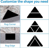 NEW Mcadore 4 Pack Rug Gripper Pads, Reusable and Washable Rug Gripper for Area Rugs
