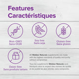 NEW Webber Naturals Calcium Carbonate with Vitamin D3, 275 Tablets, Helps Support Bones and Teeth, Exp: 12/26