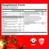 NEW BARE PERFORMANCE NUTRITION, BPN Strong Reds Superfood Powder, Digestive Enzymes, Antioxidants, Improved Natural Energy, Strawberry Retails $52+