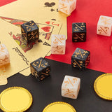NEW Retails $44, 48 Pieces Dice Counters Token Dice Loyalty Dice Marble D6 Dice Cube Compatible with MTG, CCG, Card Gaming Accessory