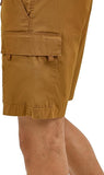 NEW Wrangler Authentics Mens Pull-on Cargo Shorts, Color: Rubber, Sz 40-42