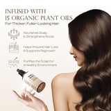 NEW Sealed, Hair Growth Oil for Hair & Scalp Care: Rosemary Castor Blend Enhances Thickness, Daily Nourishment for Men & Women, BB: 04/28