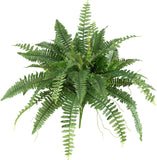 NEW Nearly Natural 6032-S2 40” Boston Fern (Set of 2), 2 Piece, Green, Retails $102! Includes 2 Fern stems to create your own planters!