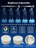 NEW Magiclux 3D Illsuion Eleven Figurine Lamp, Kids Night Lights for Bedroom 16 Colors Changing Dimmable Touch Lamps with Remote, Creative Gifts for Boys Girls Birthday Christmas Valentines Day