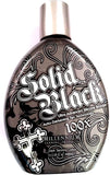 NEW Retails $66, SOLID BLACK 100X Bronzer Indoor & Outdoor Dark Tanning Bed Lotion By Millennium 400ml (13.5 oz) by Millennium
