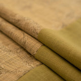 NEW OSVINO Natural Modern Linen Bed End Scarf Runner Protector No Fading Soft, Green Fits All Size Beds, Retails $49+