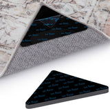 NEW Mcadore 4 Pack Rug Gripper Pads, Reusable and Washable Rug Gripper for Area Rugs