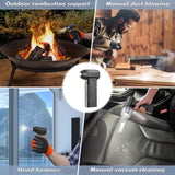 NEW Gale Force S, Blower 130000 RPM Cordless Air Duster & Vacuum Cleaner, Electric Jet Dry Blower for Car Dust Cleaning, High Power Fan, Outdoors BBQ Leaf Cleaning, Sofa's Pet Hair Cleaning (C), Retails $79+