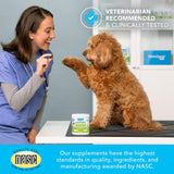 NEW Retails $50, Vetnique Labs Profivex Probiotics for Dogs Supplement All Natural Dog Soft Chews and Powder for Digestive Health 5 Strains Probiotics & Prebiotics (Powder (Pork Liver), 120g Powder), BB: 08/26