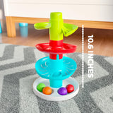 NEW Lollipop Rainbow Ball Drop Tower: Baby Toys for Toddlers Includes 4 Balls - Stimulate Curiosity and Motor Skills with This Engaging Ball Drop Toys for Toddlers