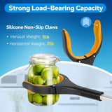 NEW Grabber Reacher Tool - 32” Extra Long Foldable Gripper and Reaching Tool - Heavy Duty Pick Up Stick Grabbers for Seniors, Trash, Surgery Recovery Must Haves Gifts (Orange)
