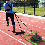 NEW Retails $90, Kipika Weight Sled, Workout Sled, Fitness Strength Training Sled, Speed Training Sled for Athletic Exercise, Speed Improvement, Easily Through Obstacles, Suitable for 1" & 2" Weight Plate