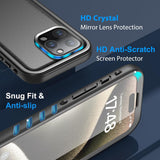 NEW SPORTLINK for iPhone 15 Pro Max - Compatible with iPhone 15 Pro Max Waterproof Case, 360 Full Body Protection with Screen Protector [IP68 Waterproof Phone Case][Military-Grade Shockproof | Dustproof]