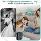 NEW Mesen Anti Barking Devices, Dog Barking Deterrent Devices, Rechargeable 3 Modes 50 Ft Range Bark Control Device, Stop Dog Barking Device for Indoor & Outdoor Use