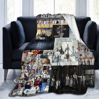 NEW Grey's Anatomy Themed Ultra-Soft Micro Fleece Blanket Flannel Blanket 50"X40"