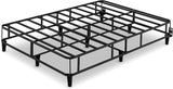 NEW Retails $280+ ZINUS Keenan Metal Mattress Foundation / Standing Box Spring / Headboard Brackets Included / Easy Assembly, Queen