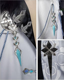 NEW Cosfun Fatui Cloak Genshin Impact Fatui Harbinger Cloak The Doctor Dottore Cosplay Cape One Size, Amazing Detail!