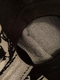 NEW Retails $119, PEXIZUAN Goth Knitted Harajuku Winter Clothes Women Oversized Sweaters Long Sleeve Top Gothic Kawaii Cartoon Streetwear, Sz M