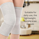 NEW Wonder Care Bamboo Knee Sleeves for Men/Women, Knee Support for Running, Gym, Badminton, Sports, Compression Knee Sleeves, Perfect Knee Brace for Knee Pain and Enhanced Comfort (M)