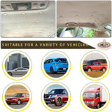 NEW Mardatt 152Pcs Car Headliner Repair Kit with Headliner Repair Button Auto Roof Repair Snap Rivets and Installation Tool for Fixing Car Interior Ceiling Sagging Headliner for All Cars (Beige)