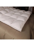 NEW Royal Elite Goose Featherbed 233 Thread Count Queen Mattress Topper, 600+ Fill, made in Canada! Retails $385