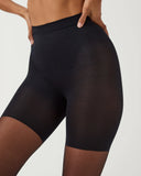 NEW Retails $52, SPANXshape™ Original Spanx® Footless Sheers, Black, Sz E, Size E: height 5'1"-6'0", weight 195-265 lbs