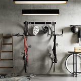 NEW Retails $150+, Borgen Bike Wall Mount For 4 Bikes - Bike Rack Garage - Expandable Bike Storage Solution