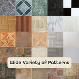 NEW Retails $160, 3 Boxes Achim Home Furnishings FTVMA42520 Nexus Vinyl Tile, Marble Travatine, 12-Inch, 3 Boxes, Covers 60 Sq Ft