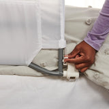NEW Regalo 43" Swing Down Bed Rail Guard, with Reinforced Anchor Safety System, White