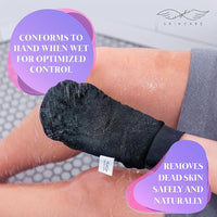 NEW Premium Exfoliating Mitts - Keratosis Pilaris, Kessa, Hammam Glove, Deep Exfoliation, Loofah, Body Microdermabrasion, Korean Spa, Spray Tan Prep & Removal