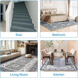 NEW Mcadore 4 Pack Rug Gripper Pads, Reusable and Washable Rug Gripper for Area Rugs