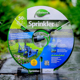 NEW Retails $50, Element Sprinkler+, Sprinkler and Soaker Black Hose Combo, 50' Length, Hose is Black