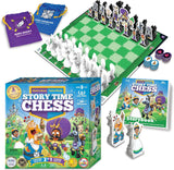 NEW Retails $67, Story Time Chess: The Game - 2021 Toy of The Year Award Winner - Beginners Chess Set for Kids, Chess Sets for Boys & Girls Ages 3-103 NOTE: Top of box has a puncture but contents are perfect