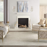 NEW Retails $90, Nourison Essentials Indoor/Outdoor Ivory Beige 4' x 6' Area Rug, Easy Cleaning, Non Shedding, Bed Room, Living Room, Dining Room, Backyard, Deck, Patio (4x6)