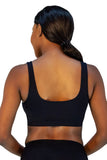 NEW Retails $45, Rhonda Shear Divine Seamless Underwire Bra, Black, Sz 1XL