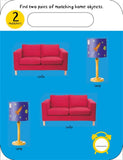 NEW Early Learning Fun: Match It! Dry Erase Book, includes marker