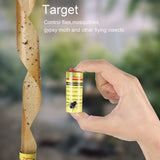 NEW Sticky Fly Stickers Pesticide Free Paper Catchers Fly's Glue, Fly Paper, Fly Killer Strips Insect Glue Trap Red Top Fly Trap for Flies, Insects, Fruit Fly, Indoors Outdoors Use, 12 rolls