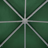 NEW Retails $110, Outsunny 10' x 10' Canopy Replacement 2-Tier Gazebo Canopy Top Cover, Green