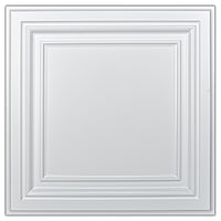 NEW Glue up or Drop In - Art3d PVC Ceiling Tiles, 2'x2' Plastic Sheet in White (12-Pack)! Retails $110/box , 4 boxes = $440