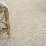 NEW Retails $90, Nourison Essentials Indoor/Outdoor Ivory Beige 4' x 6' Area Rug, Easy Cleaning, Non Shedding, Bed Room, Living Room, Dining Room, Backyard, Deck, Patio (4x6)