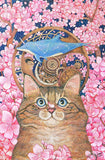 NEW Pintoo Jigsaw Puzzles 600 Piece for Adults - Cotton Lion - The Whimsical World of Sakura Cat Beautiful Plastic Puzzle for Home Decor Zero Dust Easy Storage