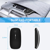 NEW ABL-MOUSE Wireless Mouse, 2.4Ghz Silent Computer Office Portable Slim Optical Mouse with USB Receiver Adjustable DPI for Laptop, Computer, MacBook, Notebook, PC