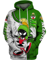 NEW Marvin the Martian Hoodie - Size XL - Retails $108+