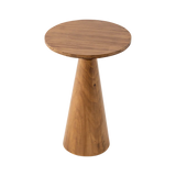 NEW Millwood Pines Abilash Solid Wood Pedestal End Table Retails $140+