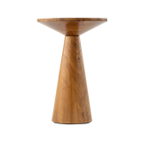 NEW Millwood Pines Abilash Solid Wood Pedestal End Table Retails $140+