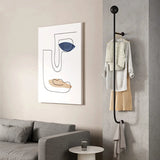 NEW Retails $130 Aigan 0.6'' Metal Wall Mounted Clothes Rack