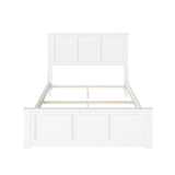 NEW Retails $690, Wayfair Amear Solid Wood Foundation Bed, Headboard and Footboard ONLY, Full/Double