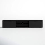 NEW IN BOX Zipcode Design Ansel TV Stand for TVs up to 78", Matte Black, Retails $255+